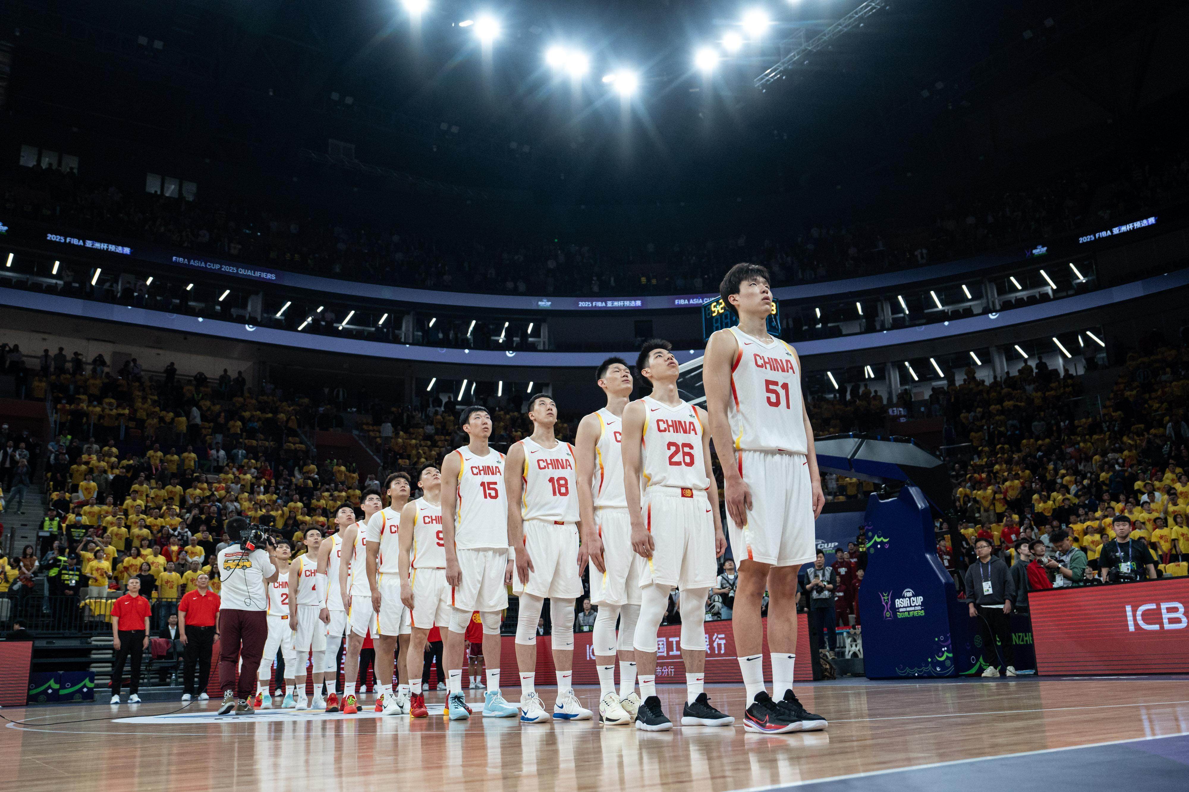 亚洲杯预选赛：中国男篮击败黎巴嫩，提前晋级