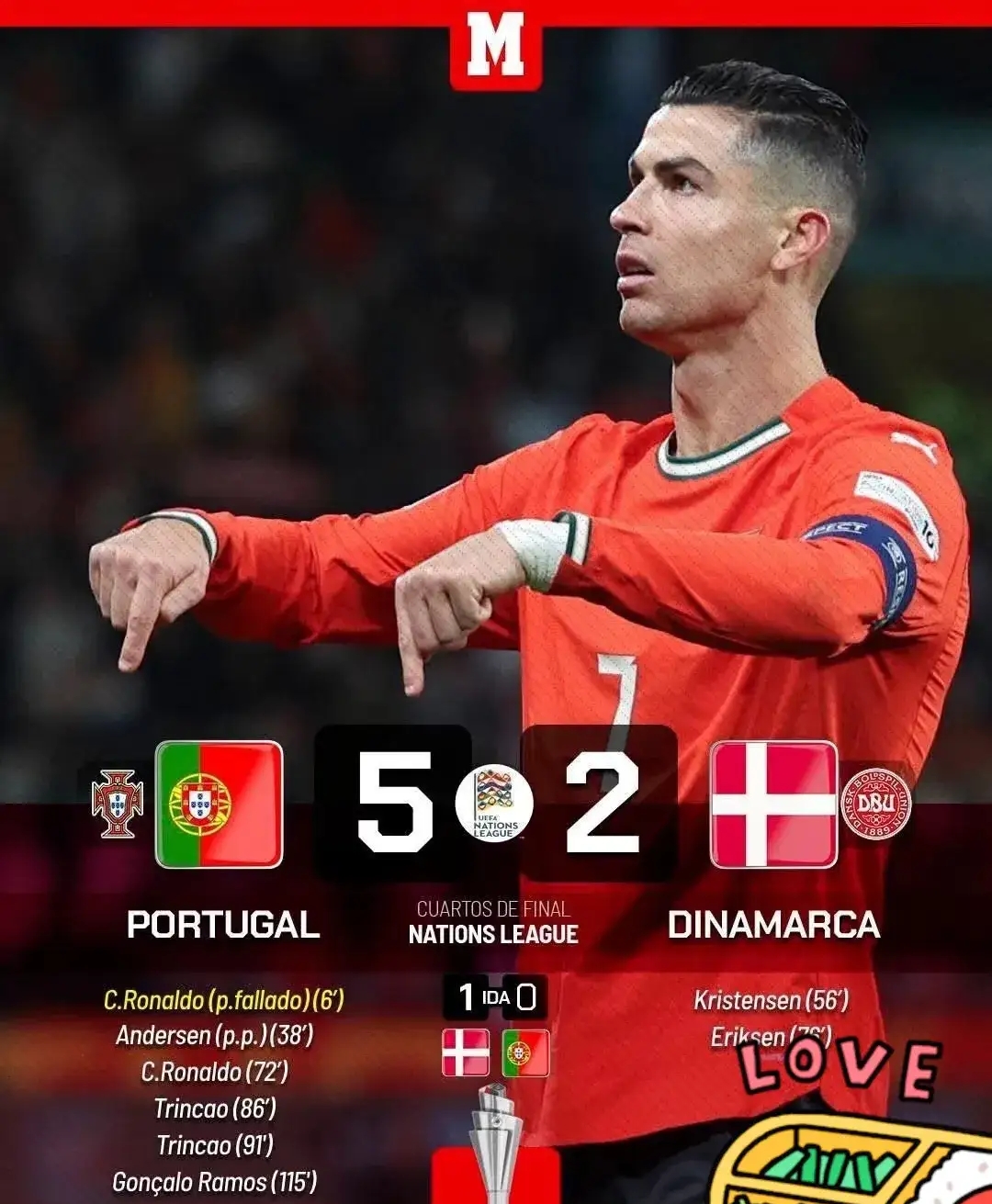 关于葡萄牙势不可挡，轻取卢森堡取得九连胜的信息